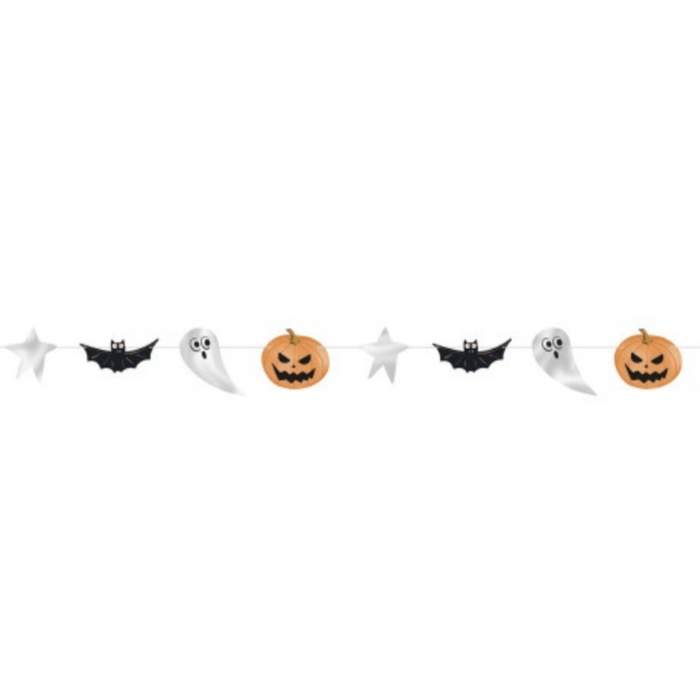 Bats & Boos Halloween Diecut Foil Board Garland