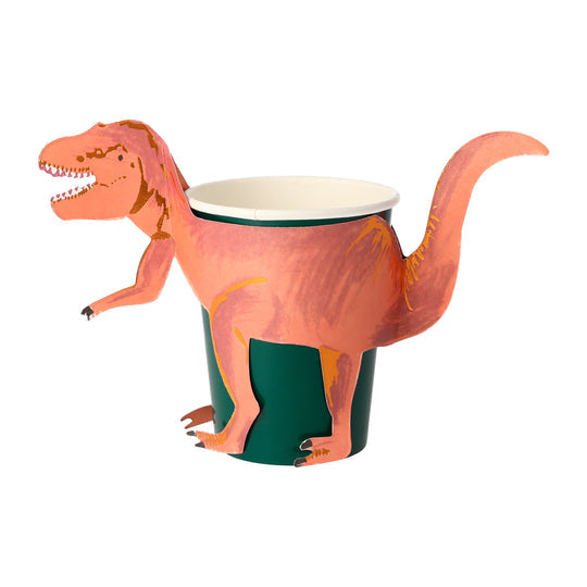 T-Rex Paper Cups