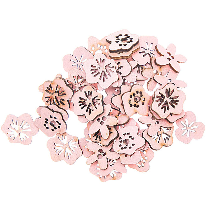 Rose Blossom Wooden Confetti