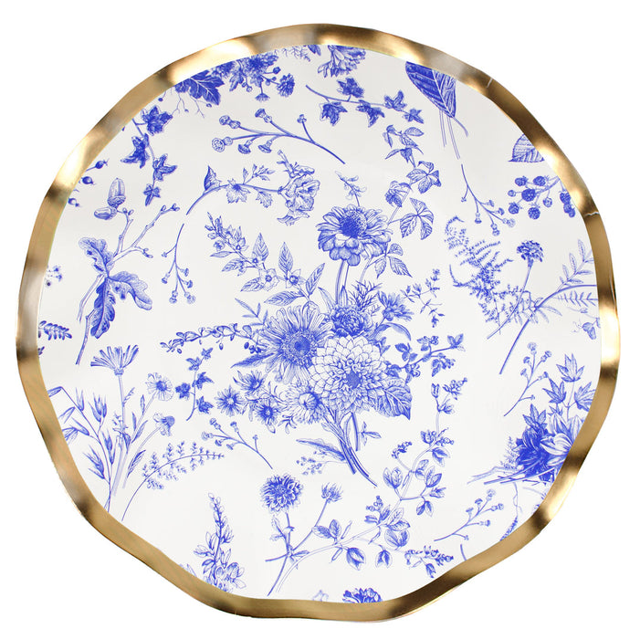 Timeless Wavy Lunch Plates