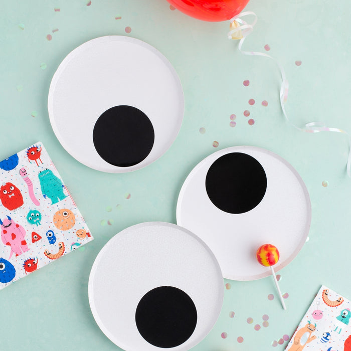 Little Monsters Dessert Paper Plates