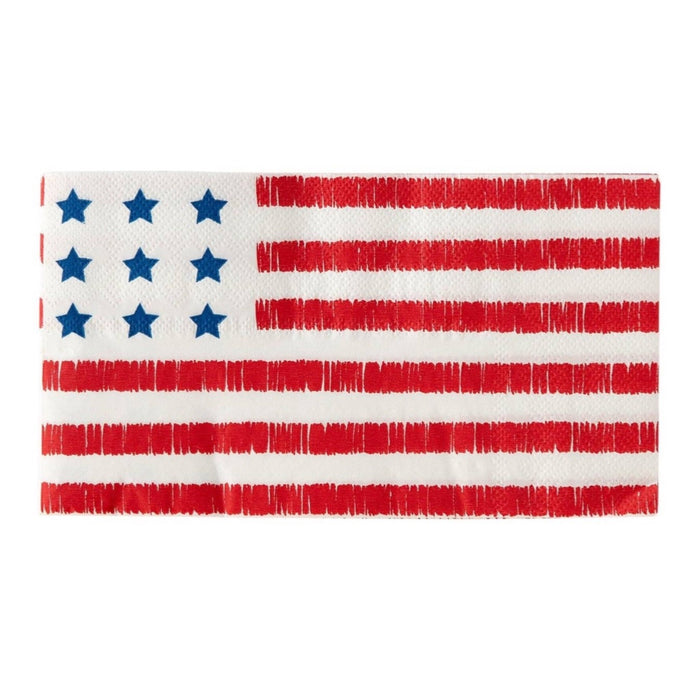 American Flag Guest Towels