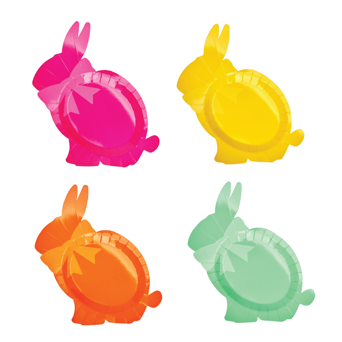 Assorted Easter Bunny Dessert Paper Plates