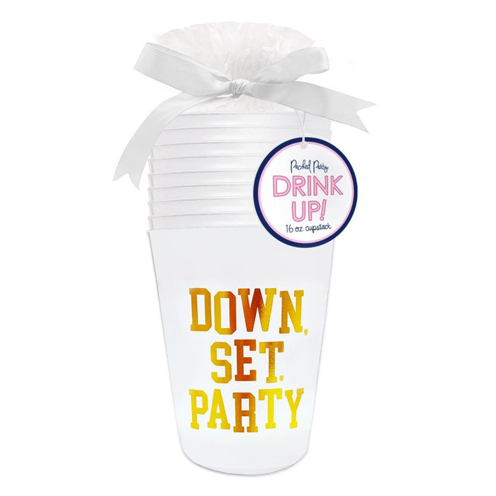 Down, Set, Party Reusable Cupstack Set