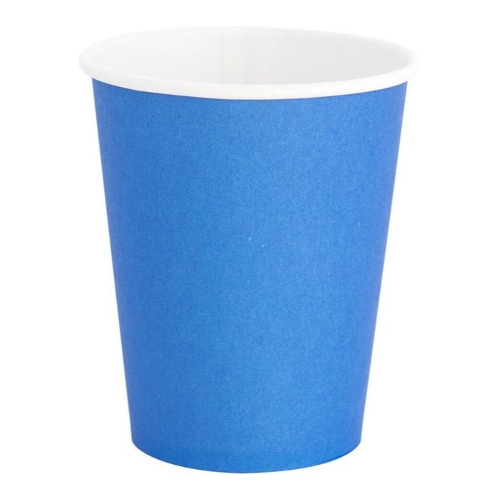 Pool Blue Paper Cups