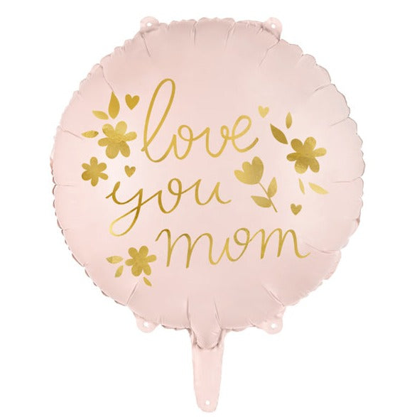 Love You Mom Foil Balloon
