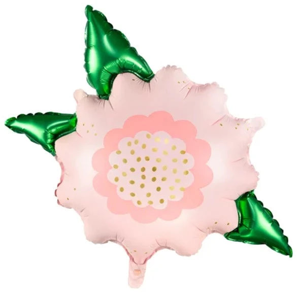 Pink Flower Foil Balloon
