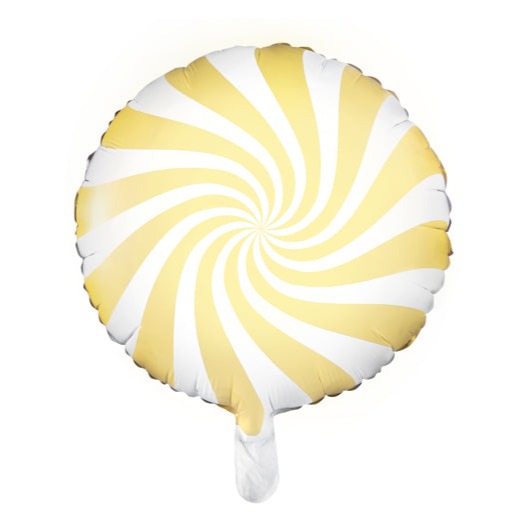 Light Yellow Candy Foil Balloon
