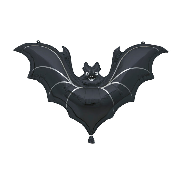 Black Bat Giant Shaped Foil Balloon