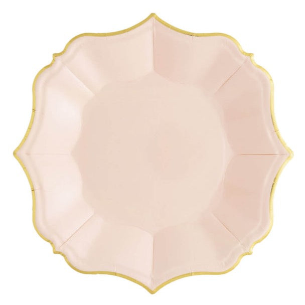 Blush Dessert Paper Plates