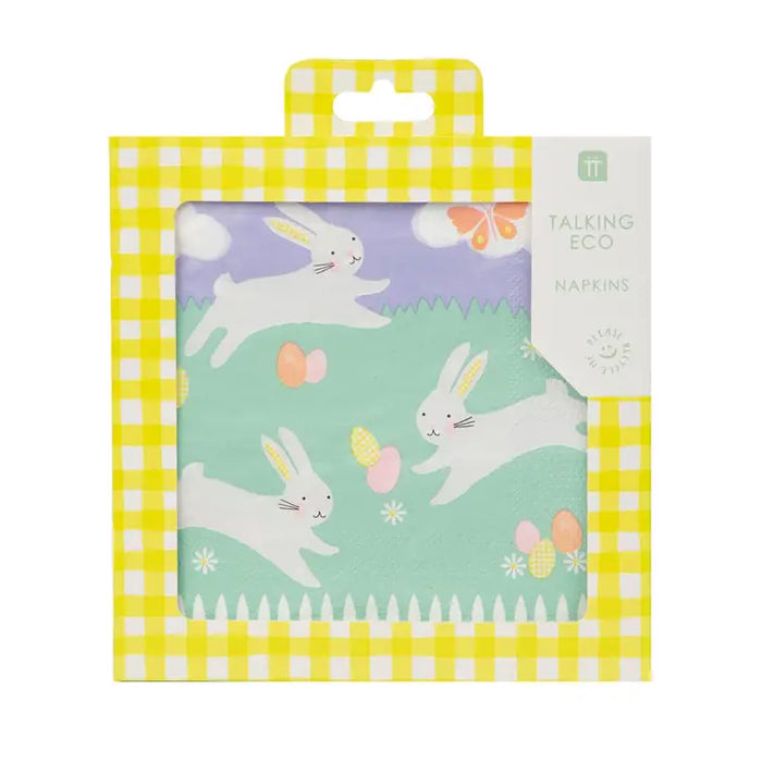 Bunny Rabbit Easter Napkins