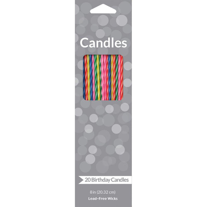 Two Tone Birthday Candles