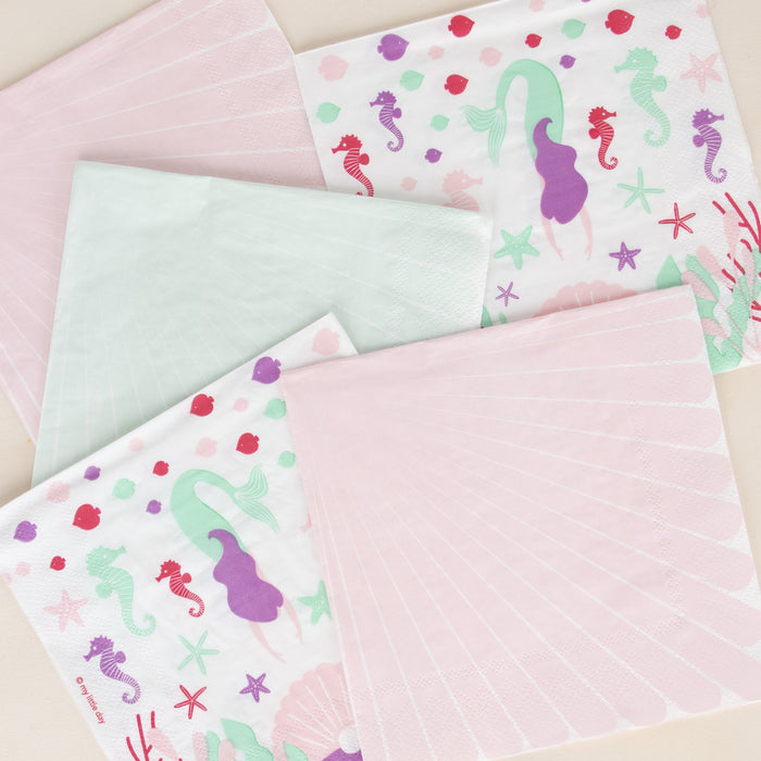 Pink Pastel Dinner Napkins