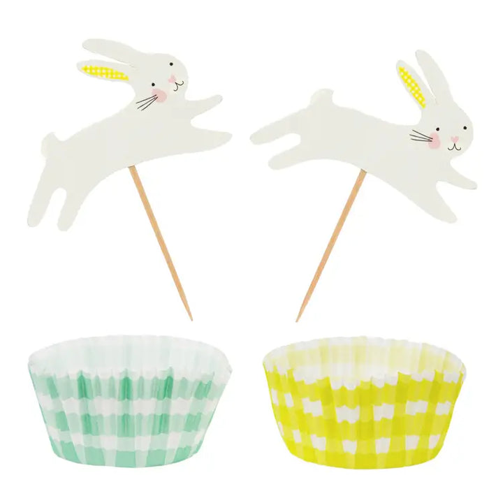 Easter Cupcake Cases & Bunny Cake Toppers