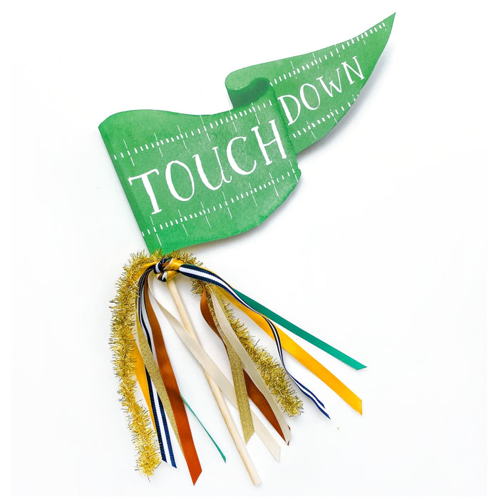 Touchdown Football Tailgate Party Pennant