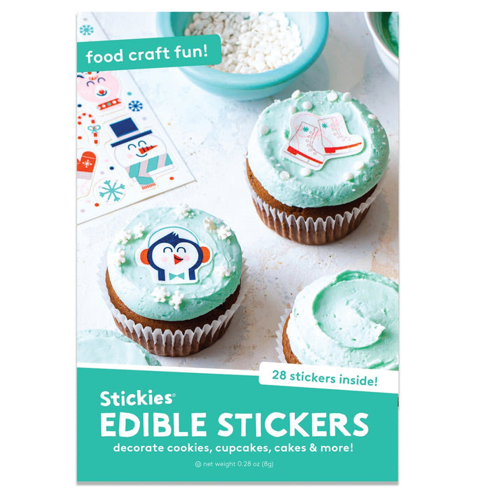 Winter Friends Edible Sticker Pack