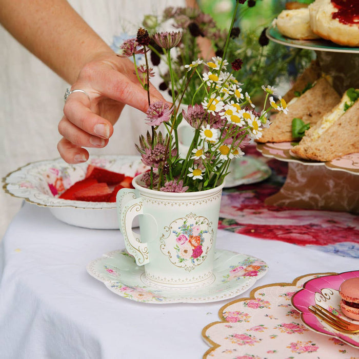 Truly Scrumptious Teacup and Saucer Set