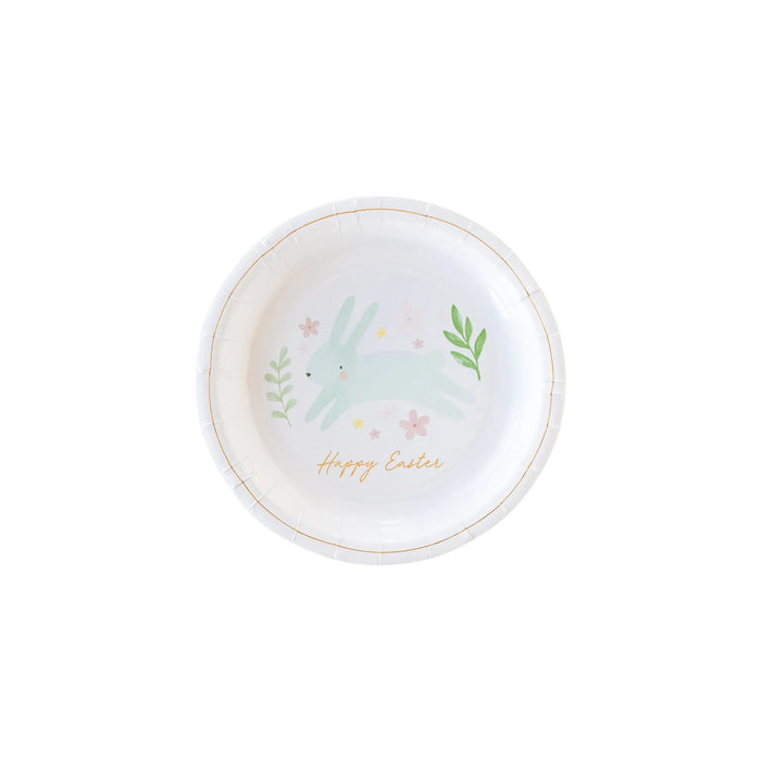Watercolor Easter Round Plate