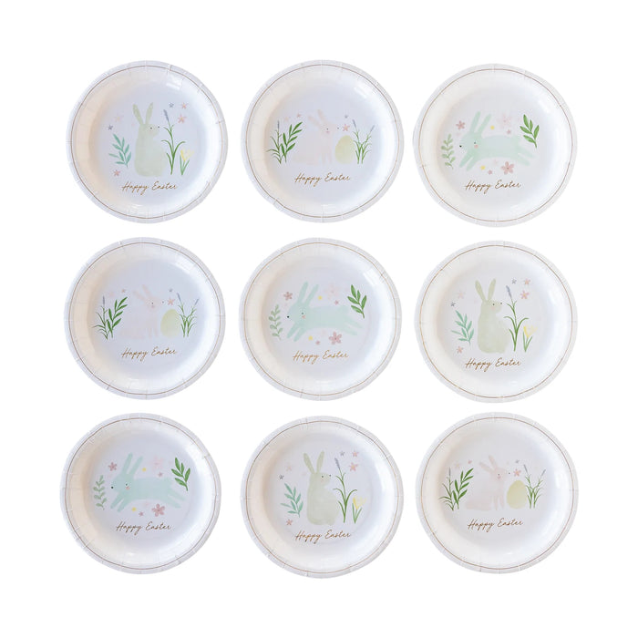 Watercolor Easter Round Plate