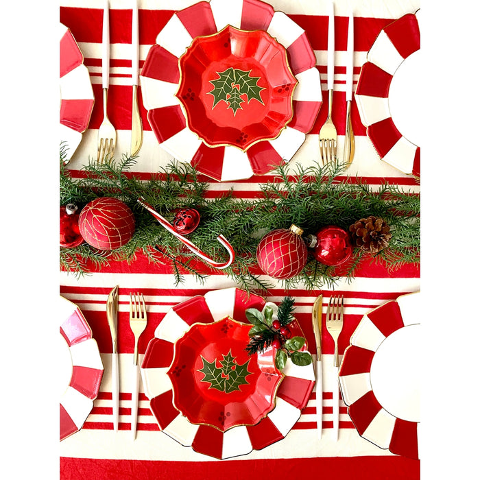 Red Candy Dinner Plates