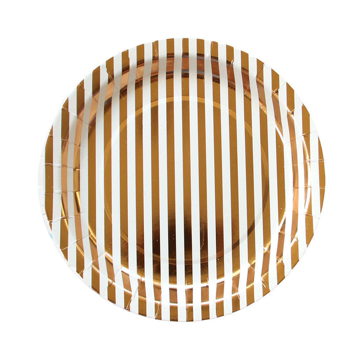 Copper Luxe Dinner Plates