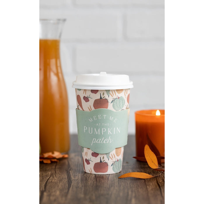 Pumpkin Patch To-Go Cozy Cups