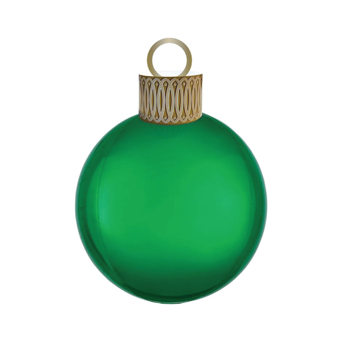 Green Ornament Foil Balloon