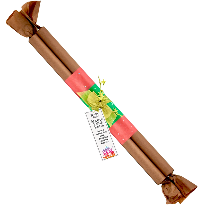 Magic Yule Logs Rainbow Flames | Bundle of 3