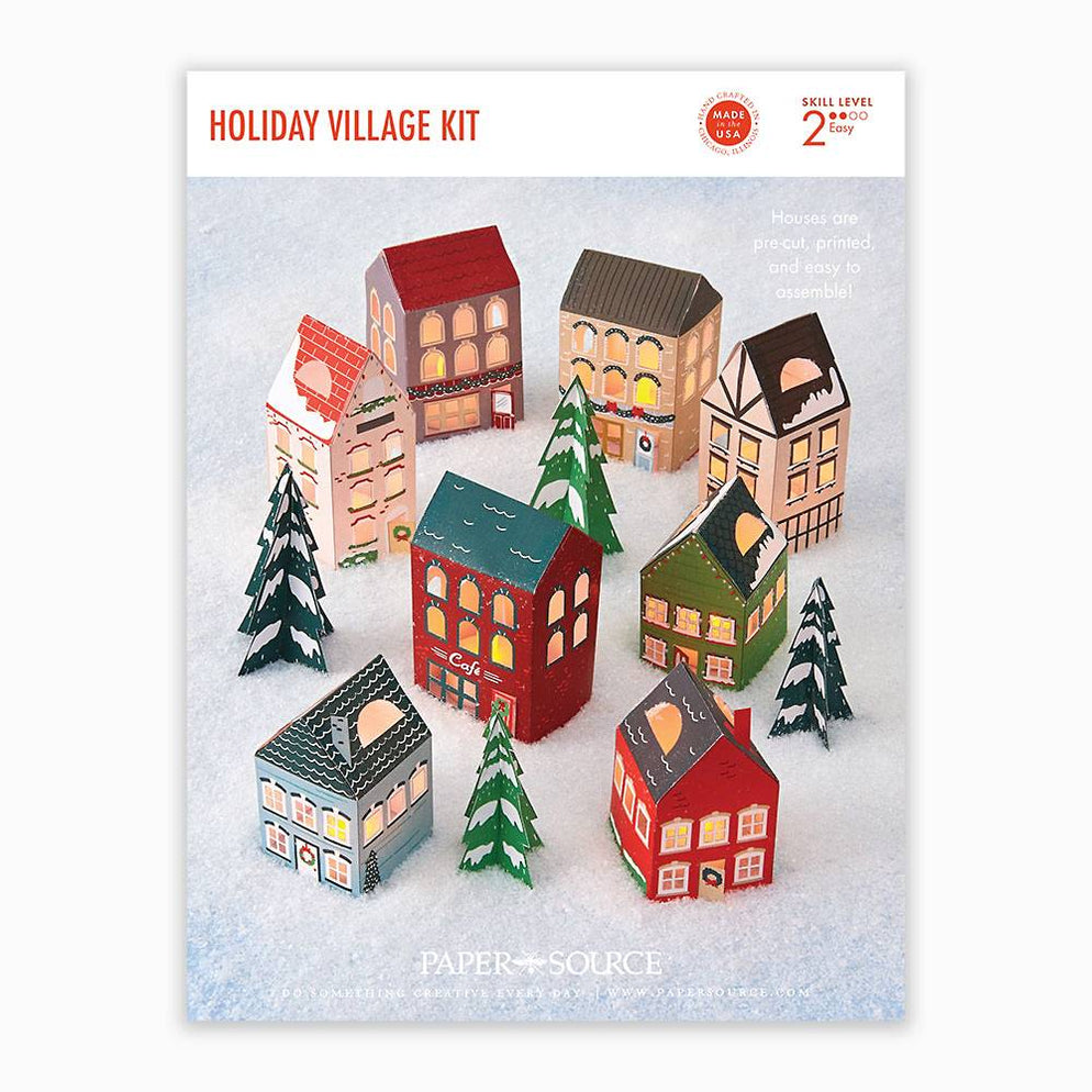 Holiday Village Craft Kit Gatherings by CP