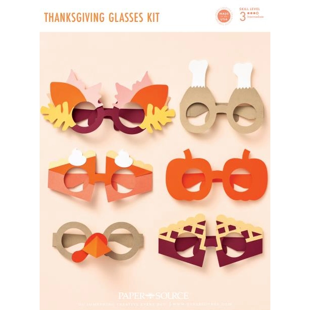 Thanksgiving Glasses Kit