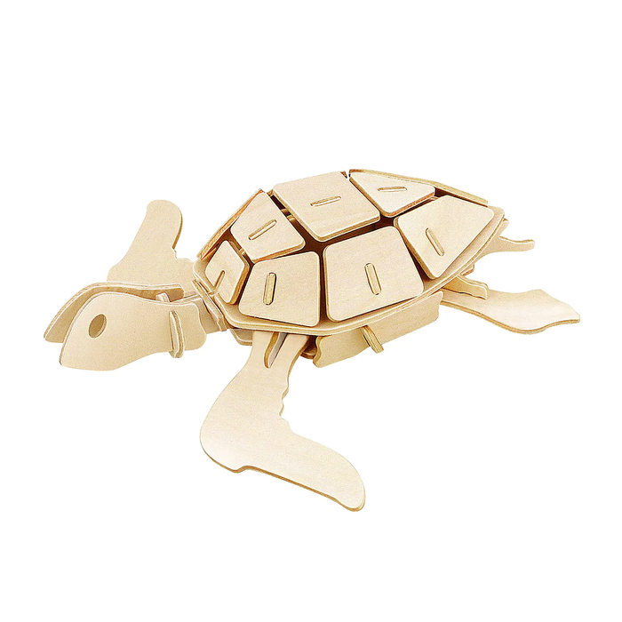 DIY 3D Wooden Puzzle Bundle Pack: Sea Animals