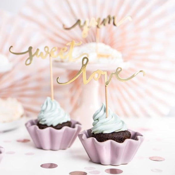 Love Cupcake Toppers