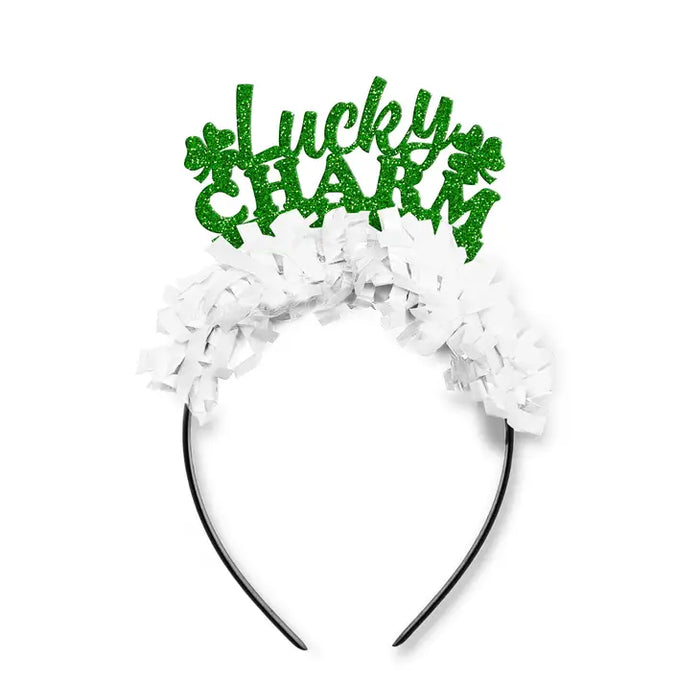 Lucky Charm St. Patricks Day Party Headband Crown