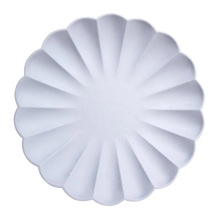 Soft Lilac Compostable Large Plates