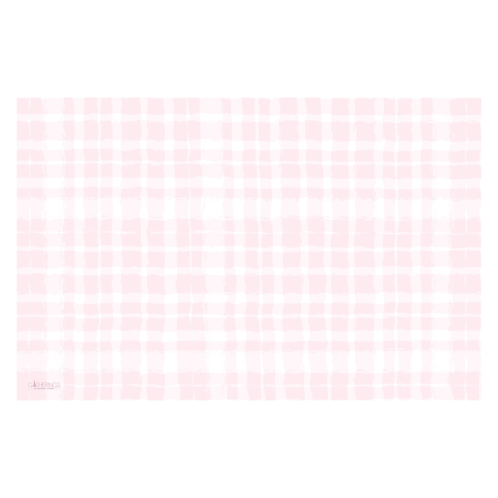 Easter Gingham Paper Placemats