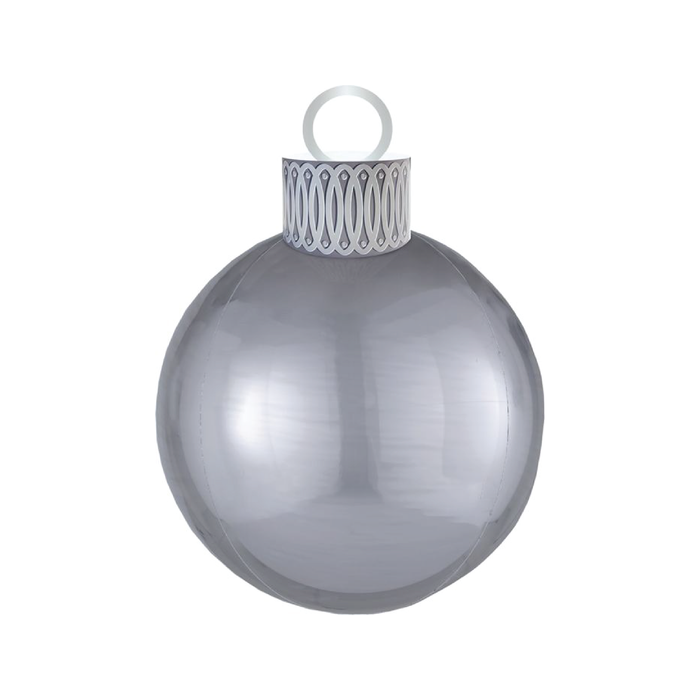 Silver Ornament Foil Balloon
