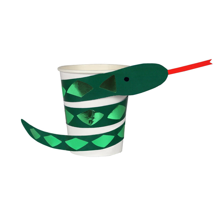 Go Wild Snake Paper Cups