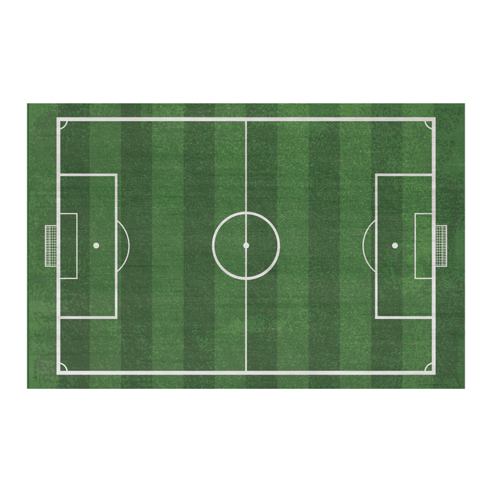 Soccer Field Paper Placemats