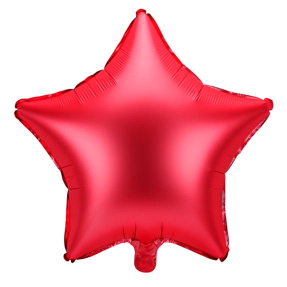 Red Star Foil Balloon