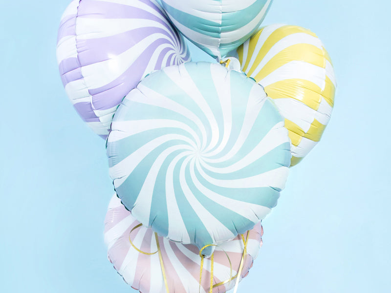 Light Blue Candy Foil Balloon