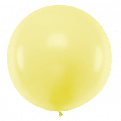 Light Yellow Jumbo Balloon