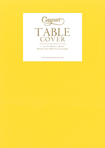 Yellow Table Cover