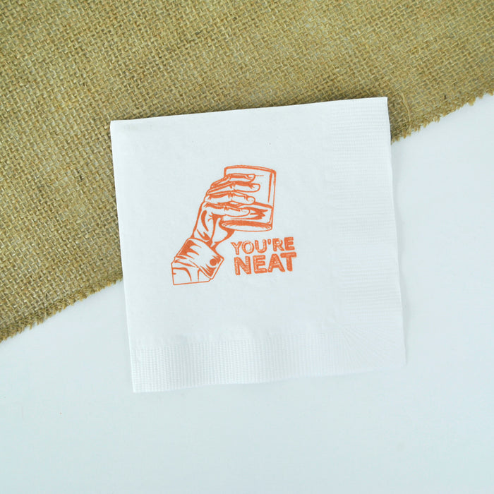 You're Neat Beverage Napkins